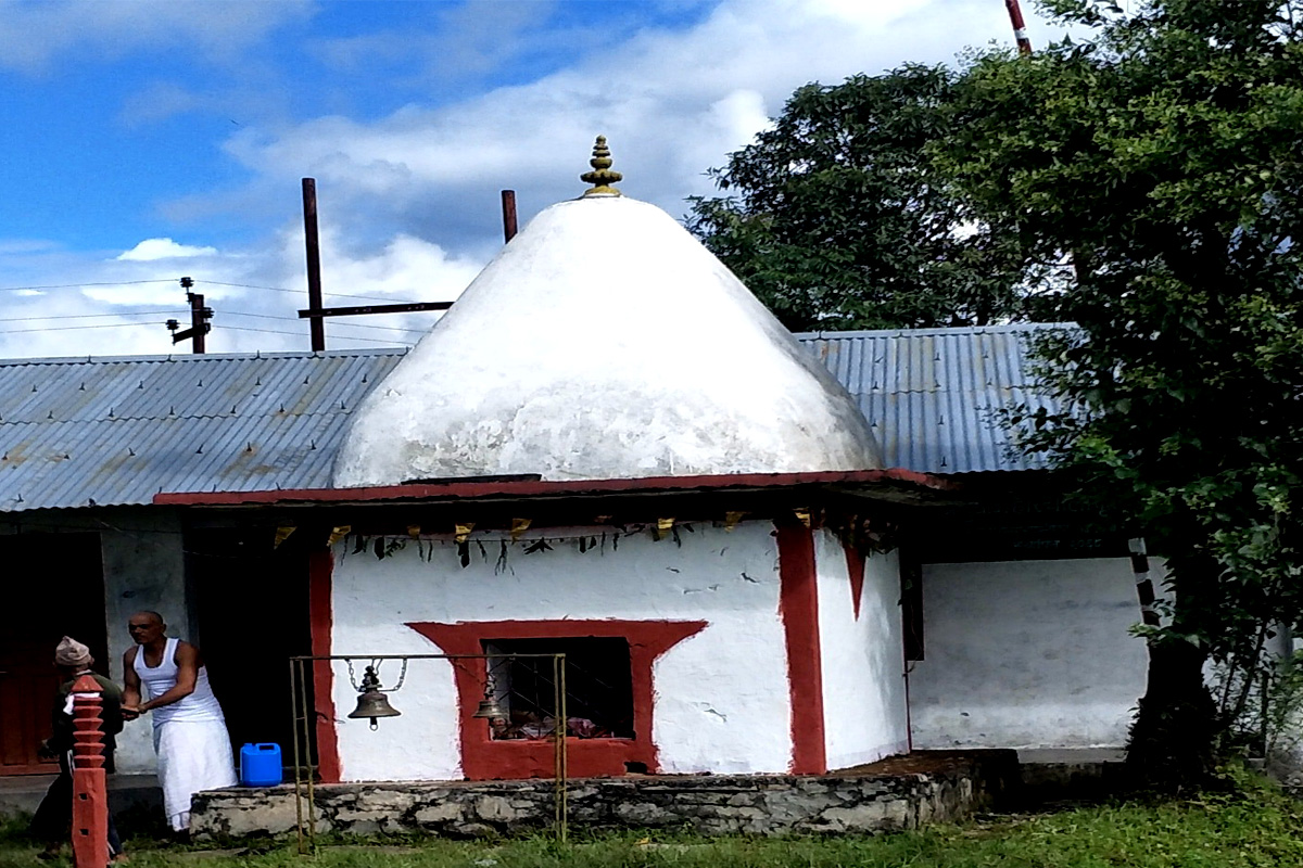 दुर्गा भगवतीको ४५ किलोको घण्ट चोरी